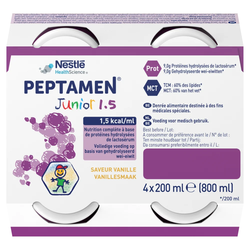Пептамен Юниор 1.5 с ароматом ванили (4х200мл)