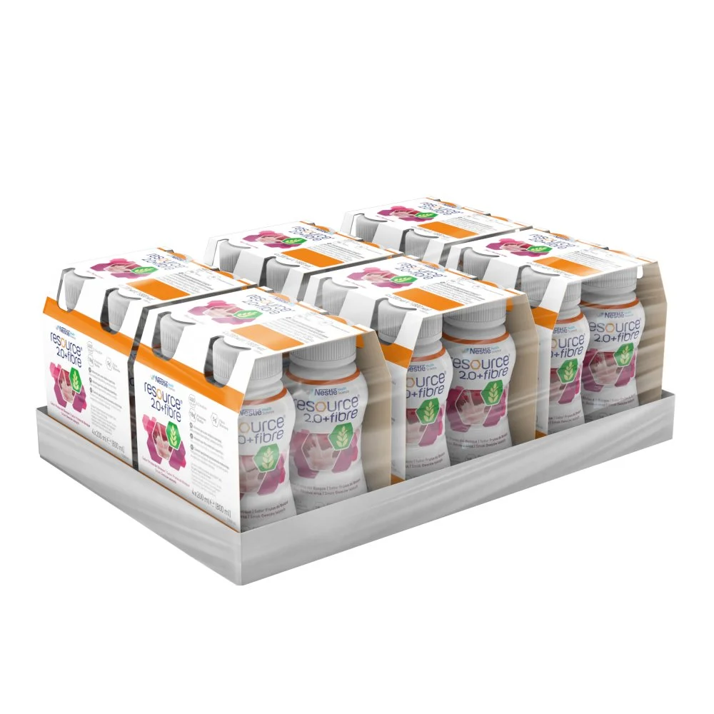 Resource® 2.0+Fibre (Ресурс 2.0+Файбер), жидкая смесь со вкусом лесных ягод, 200 мл