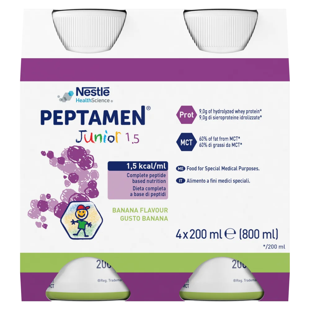PEPTAMEN JUNIOR 1.5 Банан 6 (4x200 мл)