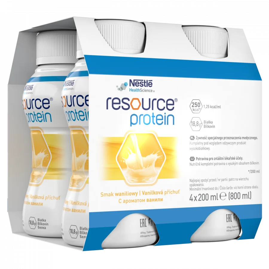 Resource Протеин жидкая смесь со вкусом ванили 200 мл