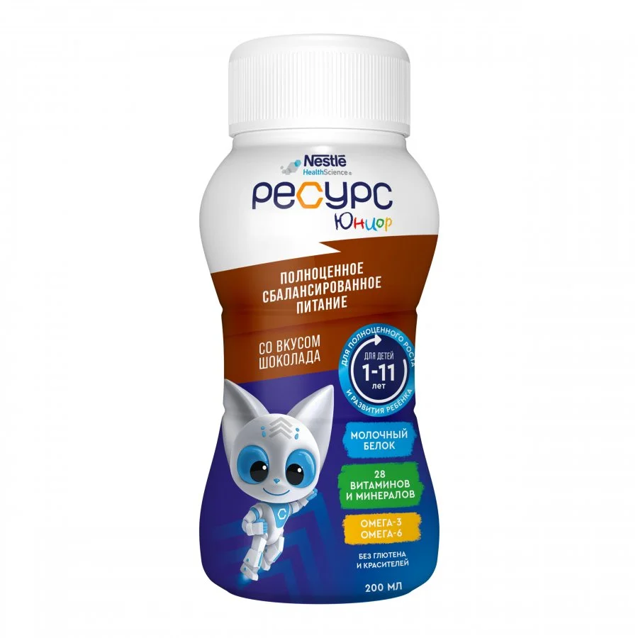 RESOURCE JR Шоколад 200мл
