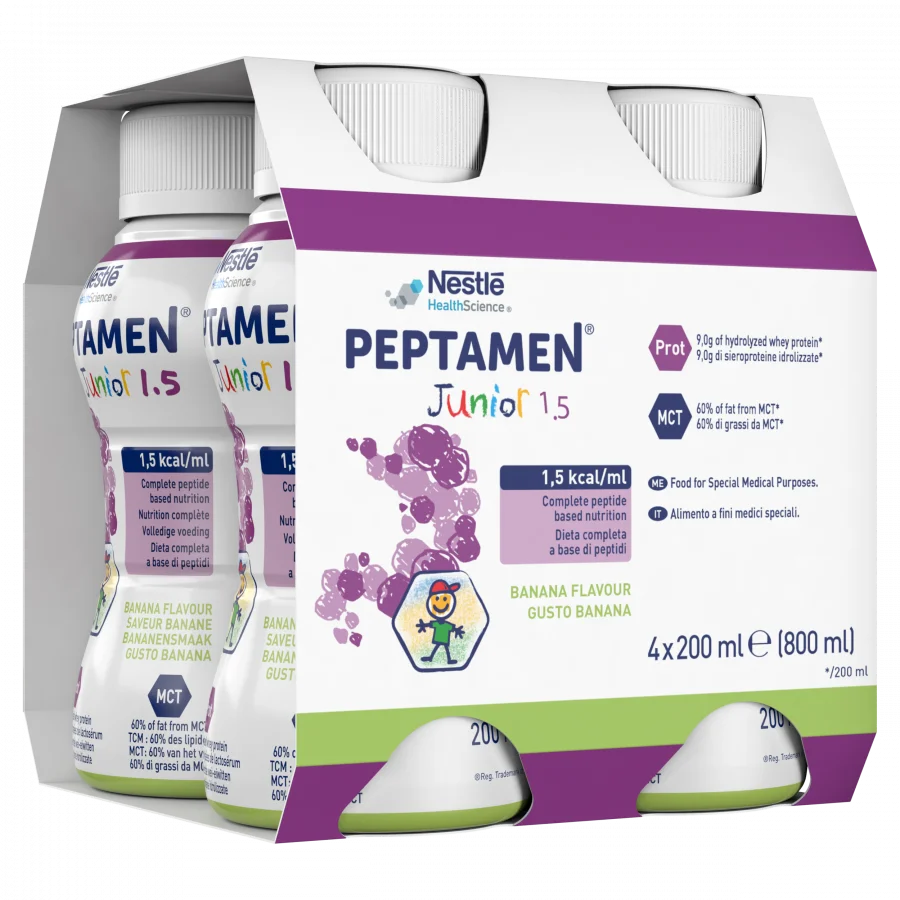 PEPTAMEN JUNIOR 1.5 Банан 6 (4x200 мл)
