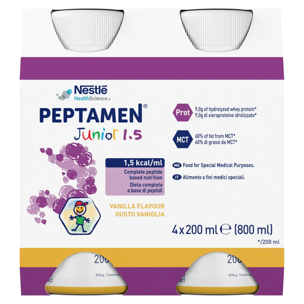Пептамен Юниор 1.5 с ароматом ванили (4х200мл)