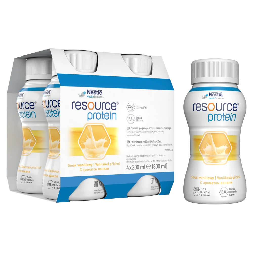 Resource Протеин жидкая смесь со вкусом ванили 200 мл