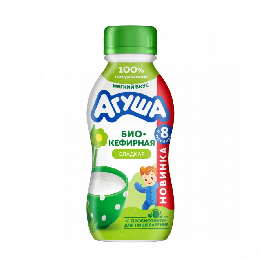Агуша биокефирная сладкая