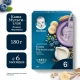 Каша Gerber молочная мультизлаковая с бананом и черникой с 6 месяцев 180г
