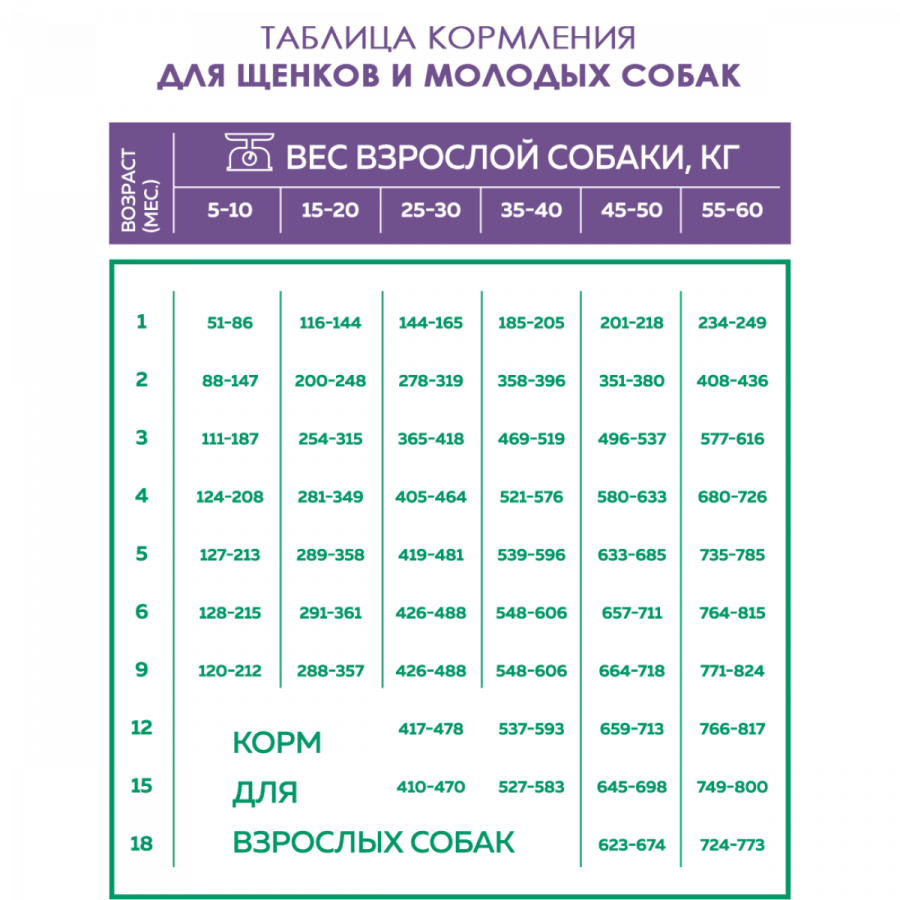 Сухой корм для щенков и молодых собак Наш Рацион, Мясное ассорти, 15 кг